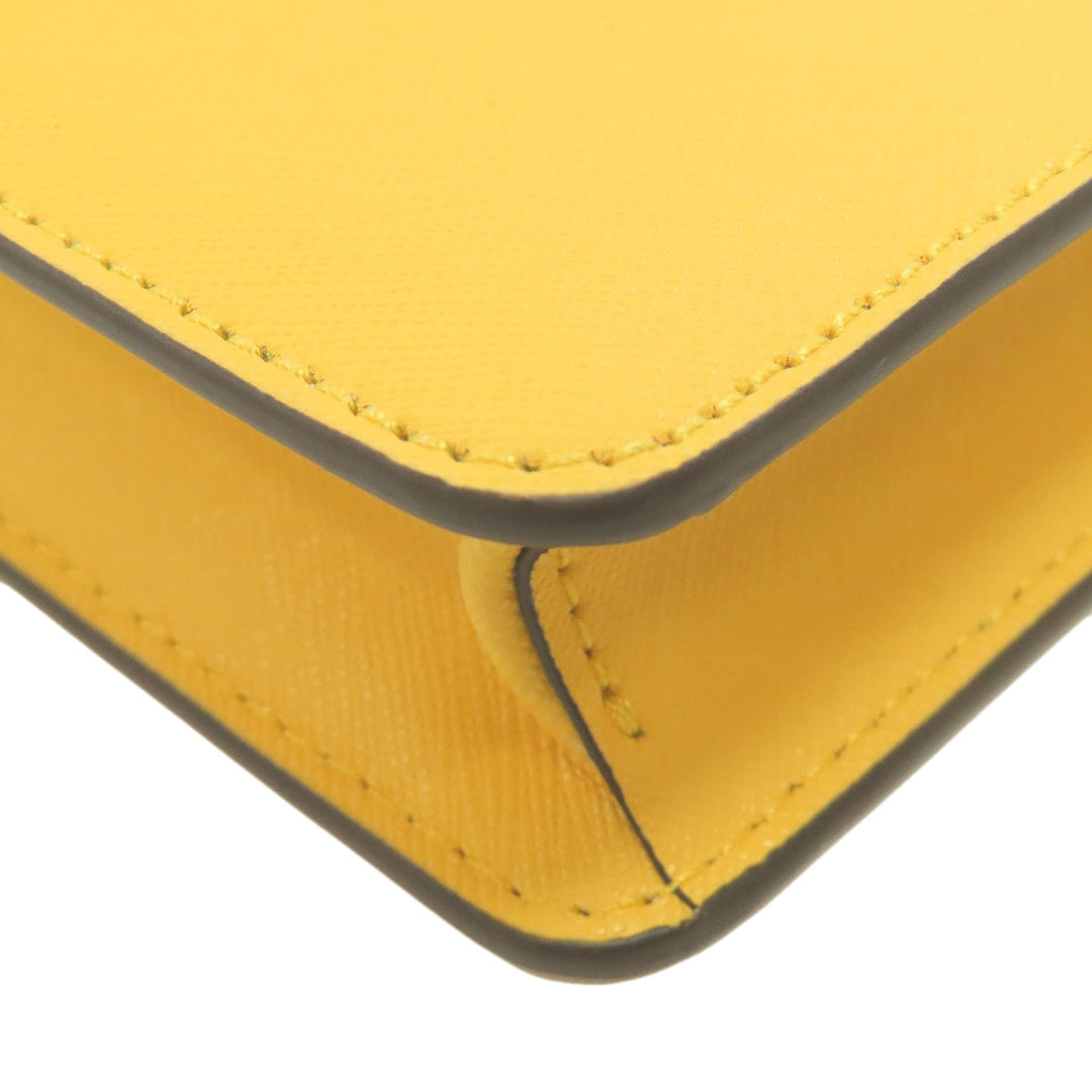 MICHAEL KORS Shoulder Bag PVC yellow Long shoulder