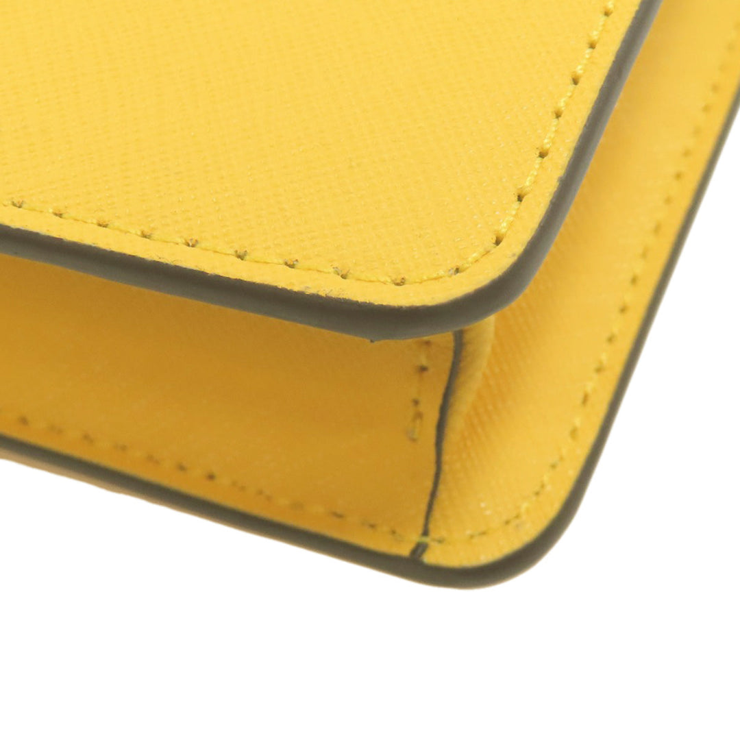 MICHAEL KORS Shoulder Bag PVC yellow Long shoulder