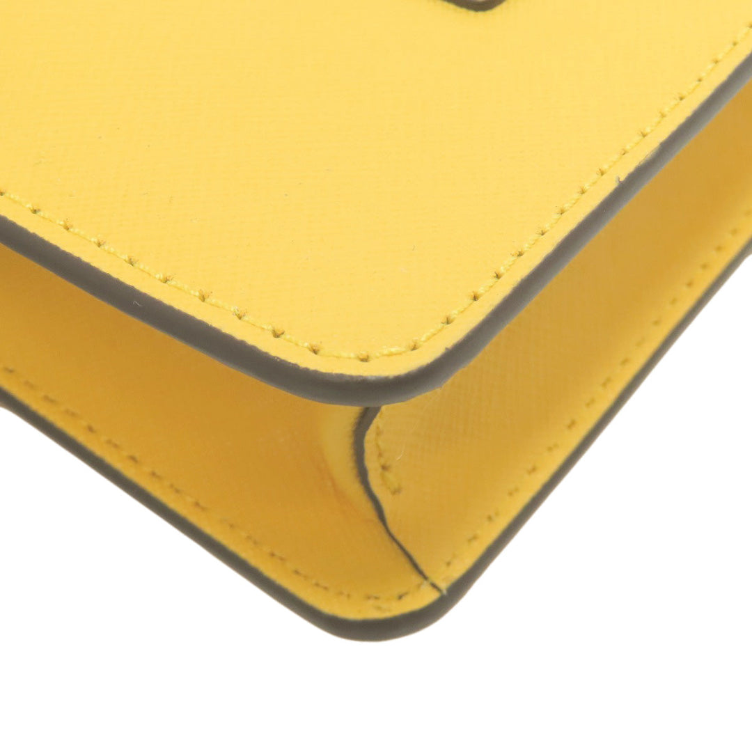 MICHAEL KORS Shoulder Bag PVC yellow Long shoulder