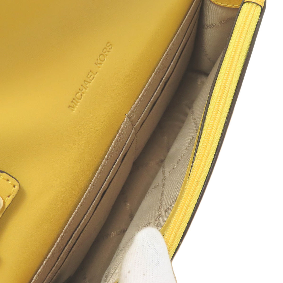 MICHAEL KORS Shoulder Bag PVC yellow Long shoulder