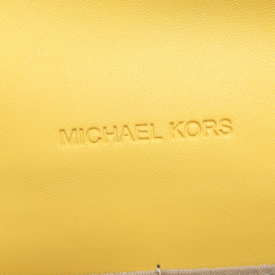 MICHAEL KORS Shoulder Bag PVC yellow Long shoulder