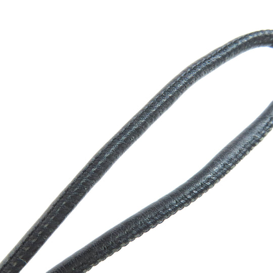 BURBERRY Coin case leather black logo Women Used Authentic