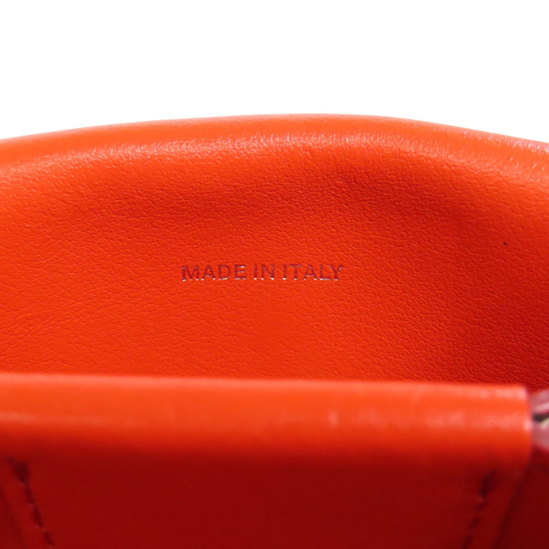 BURBERRY Bifold Wallet PVC beige Logo motif Women Used Authentic