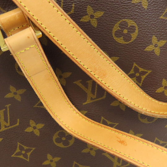 LOUIS VUITTON Tote Bag M51155 Monogram canvas Brown Luco Women Used Authentic
