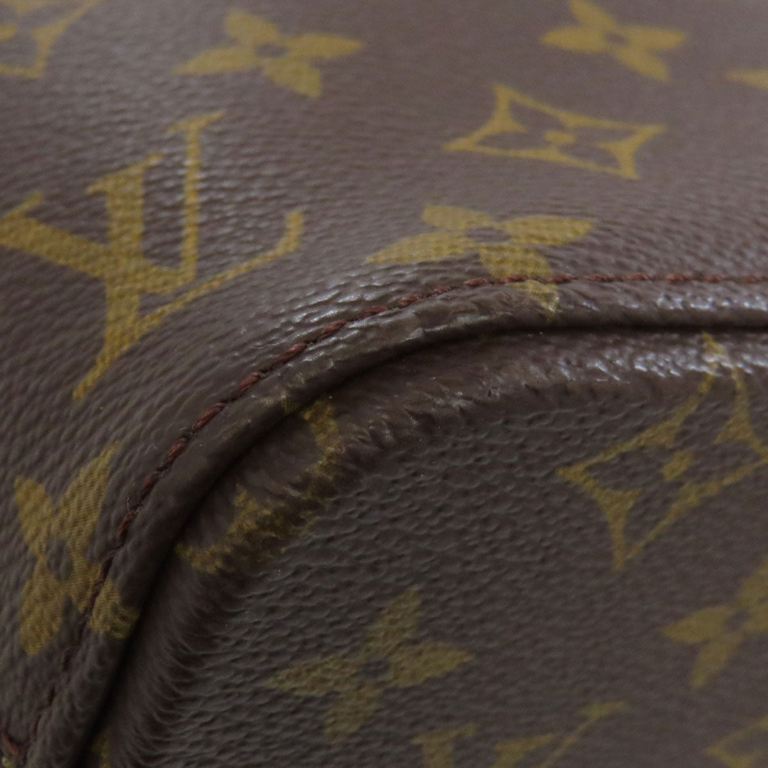 LOUIS VUITTON Tote Bag M51155 Monogram canvas Brown Luco Women Used Authentic