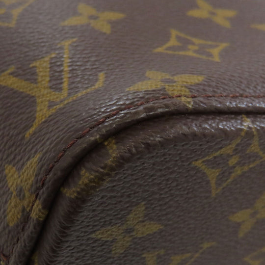 LOUIS VUITTON Tote Bag M51155 Monogram canvas Brown Luco Women Used Authentic