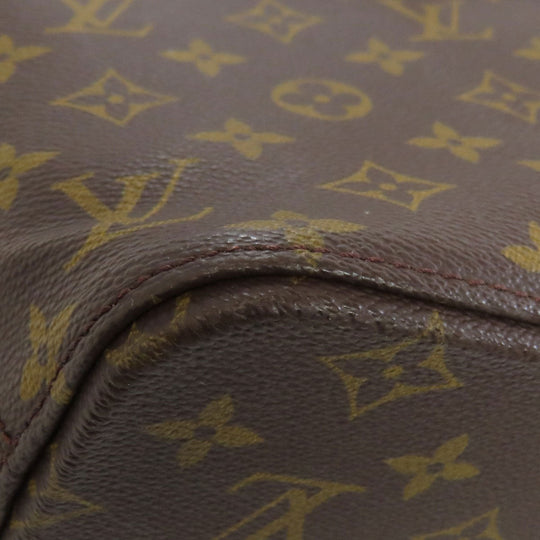 LOUIS VUITTON Tote Bag M51155 Monogram canvas Brown Luco Women Used Authentic