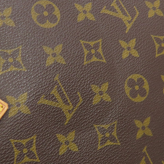 LOUIS VUITTON Tote Bag M51155 Monogram canvas Brown Luco Women Used Authentic