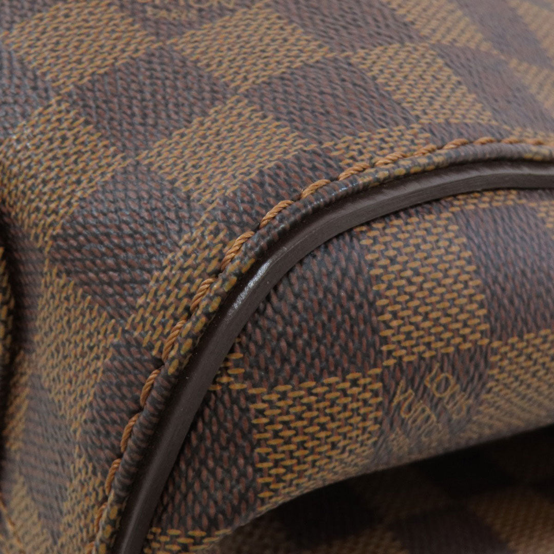 LOUIS VUITTON Tote Bag N41215 Damier canvas Brown Marley Bourne PM Women Used Authentic