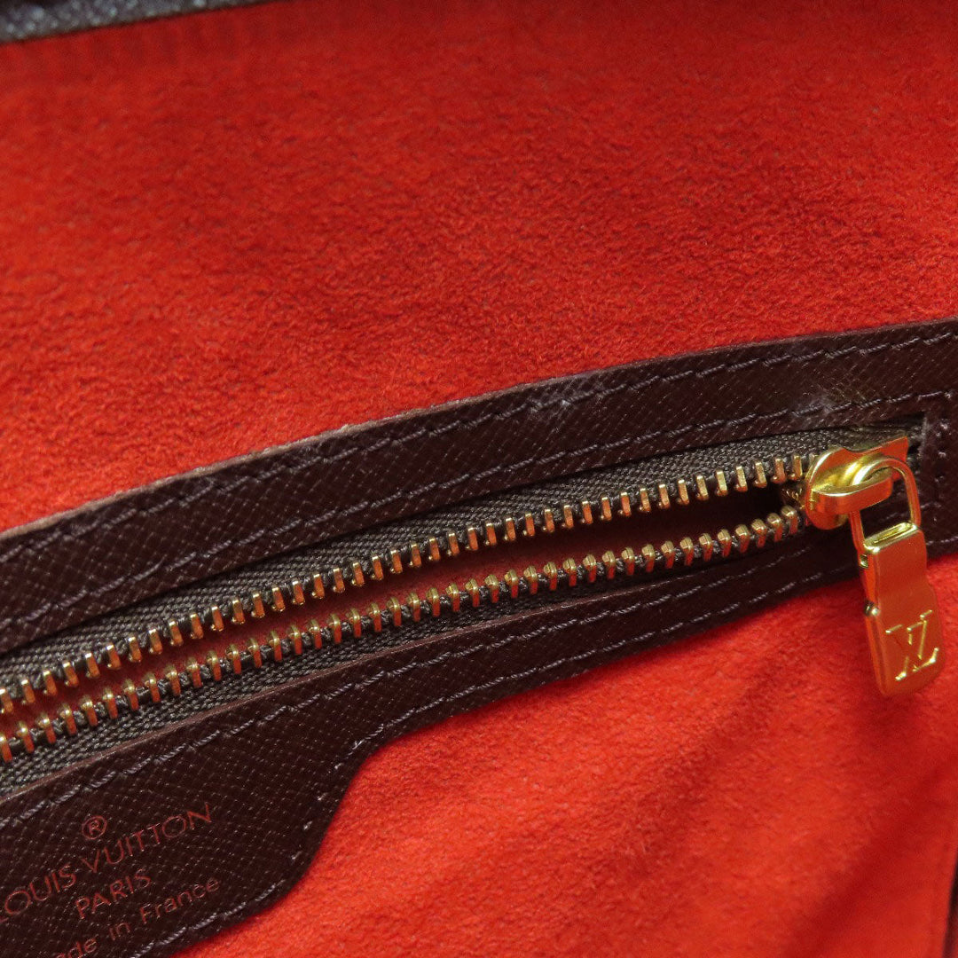 LOUIS VUITTON Tote Bag N51145 Damier canvas Brown Venice PM Women Used Authentic