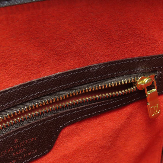 LOUIS VUITTON Tote Bag N51145 Damier canvas Brown Venice PM Women Used Authentic