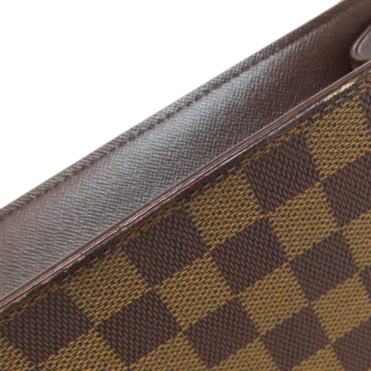 LOUIS VUITTON Tote Bag N51145 Damier canvas Brown Venice PM Women Used Authentic