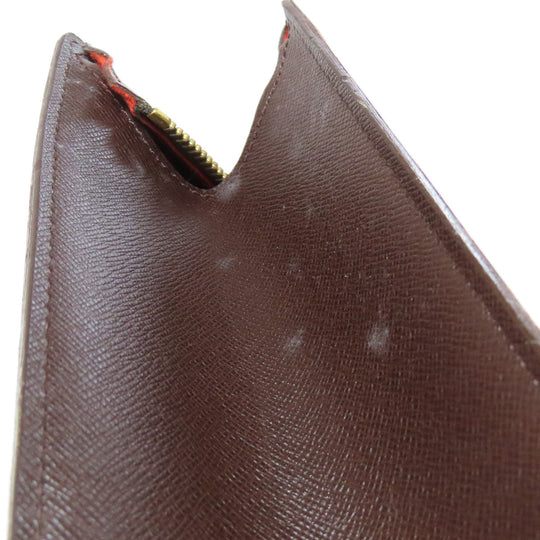 LOUIS VUITTON Tote Bag N51145 Damier canvas Brown Venice PM Women Used Authentic