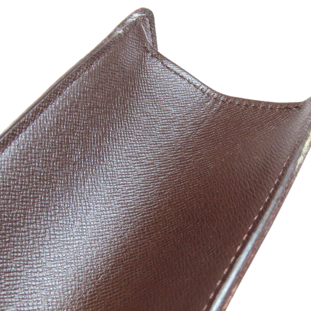 LOUIS VUITTON Tote Bag N51145 Damier canvas Brown Venice PM Women Used Authentic