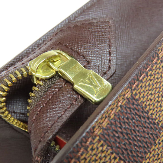 LOUIS VUITTON Tote Bag N51145 Damier canvas Brown Venice PM Women Used Authentic