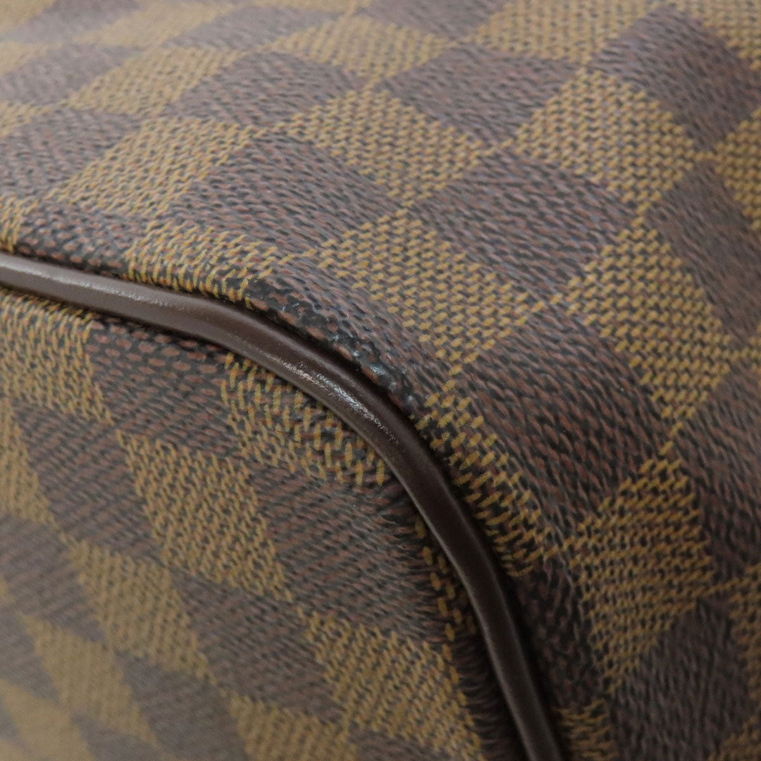 LOUIS VUITTON Tote Bag N51183 Damier canvas Brown Saleya PM Women Used Authentic