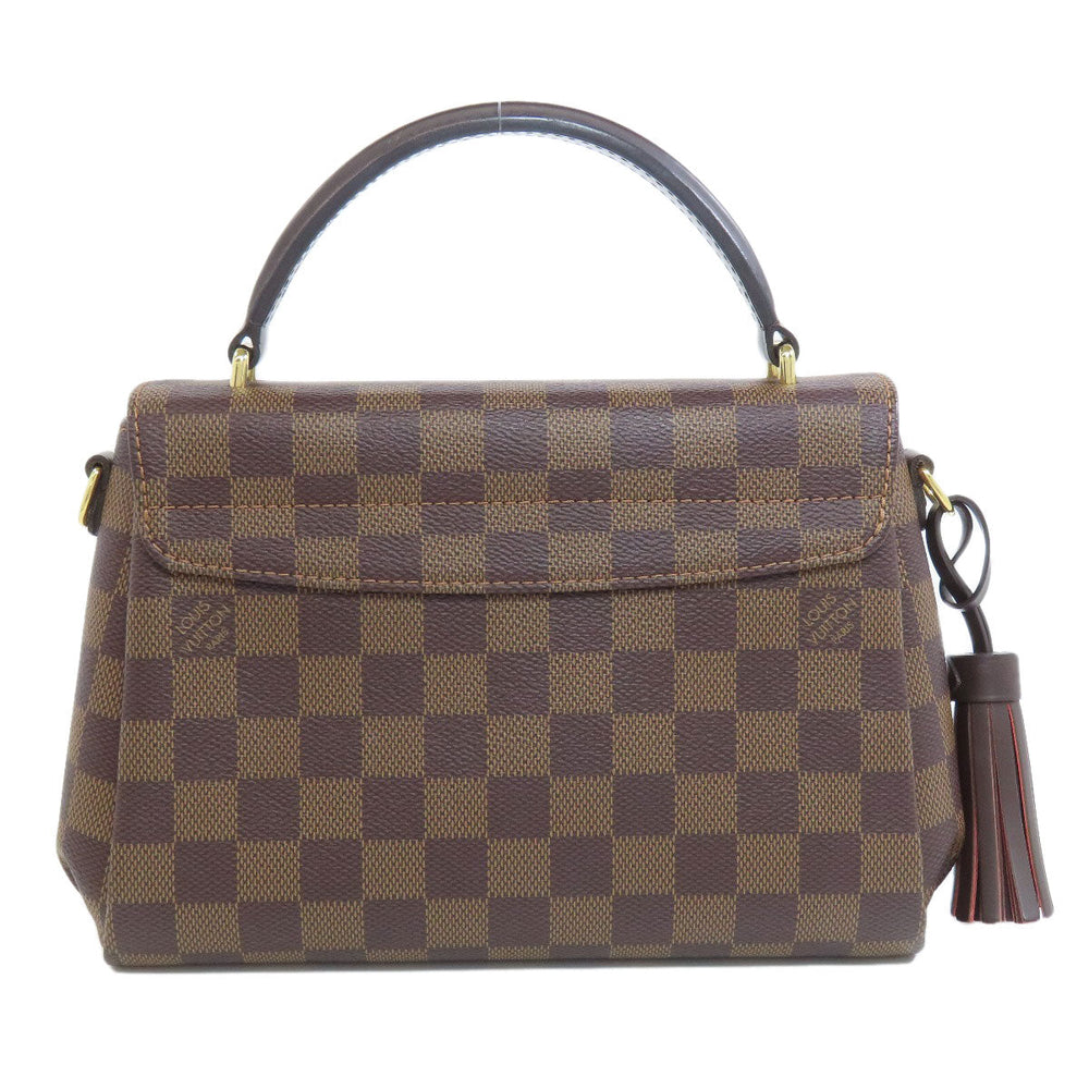 LOUIS VUITTON Tote Bag N53000 Damier canvas Brown Croisette Women Used Authentic