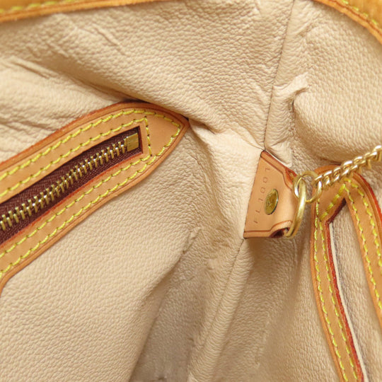 LOUIS VUITTON Tote Bag M42238 Monogram canvas Brown Bucket M Bucket PM Women Used Authentic