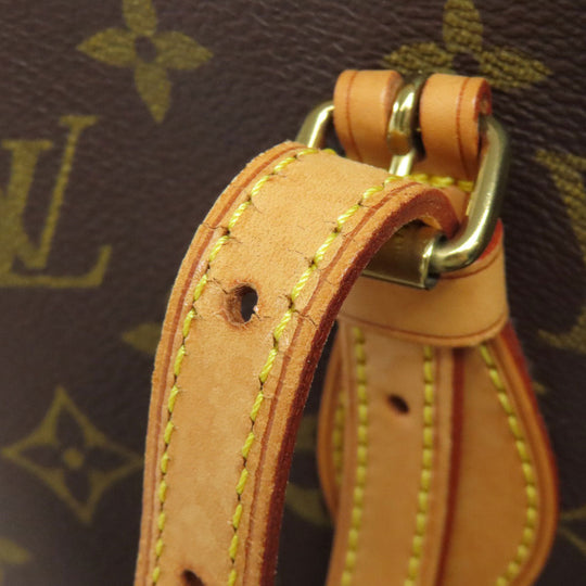 LOUIS VUITTON Tote Bag M42238 Monogram canvas Brown Bucket M Bucket PM Women Used Authentic