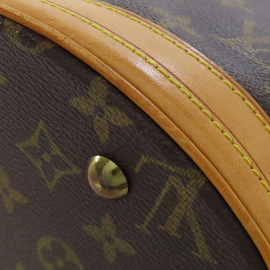 LOUIS VUITTON Tote Bag M42238 Monogram canvas Brown Bucket M Bucket PM Women Used Authentic