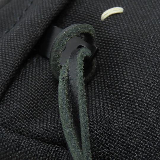 Maison Margiela Sling bag canvas black logo Women Used Authentic