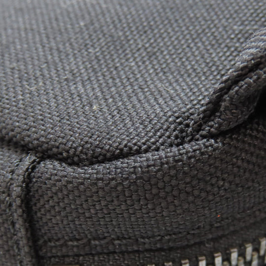 Maison Margiela Sling bag canvas black logo Women Used Authentic