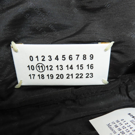 Maison Margiela Sling bag canvas black logo Women Used Authentic