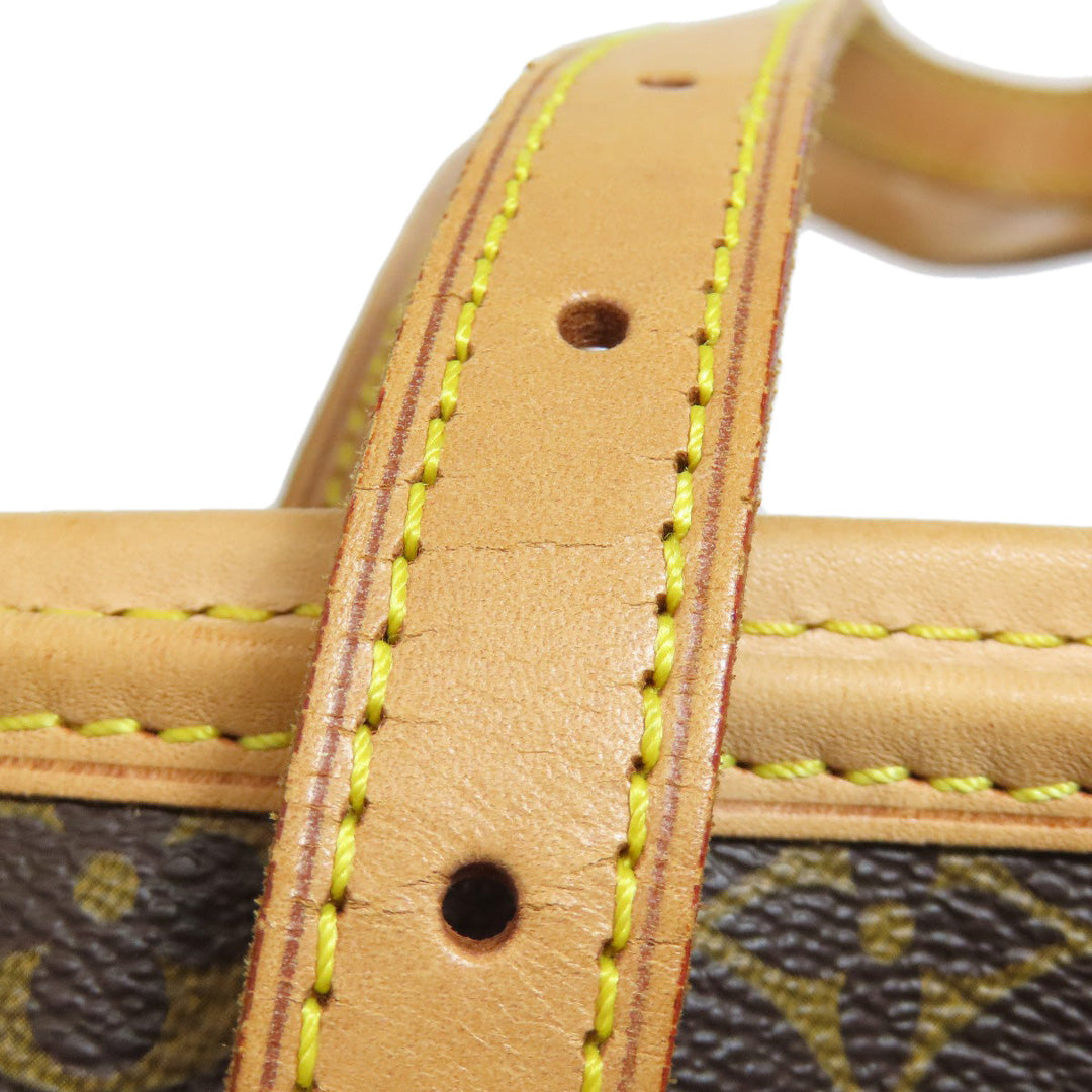 LOUIS VUITTON Tote Bag M42236 Monogram canvas Brown Bucket L Bucket GM Women Used Authentic