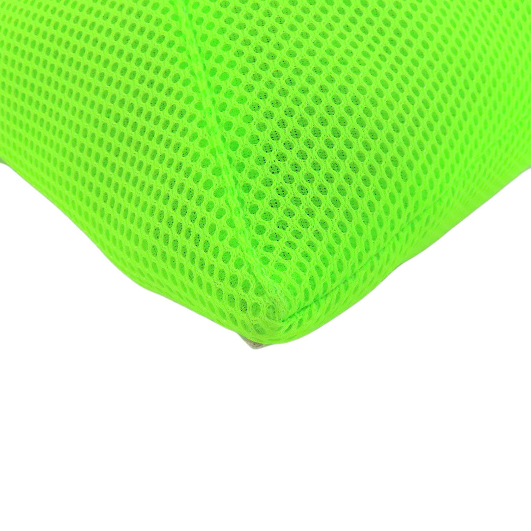 Maison Margiela Handbag polyester green MM6 Mesh Women Used Authentic