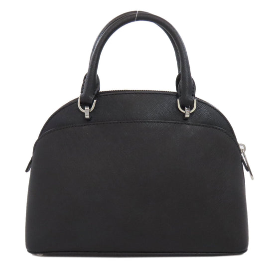 MICHAEL KORS Handbag PVC black 2WAY Women Used Authentic