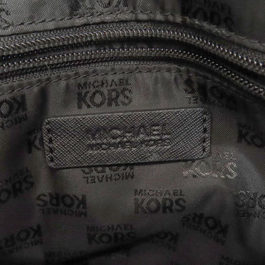 MICHAEL KORS Handbag PVC black 2WAY Women Used Authentic