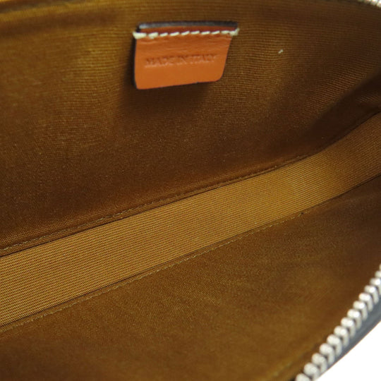 CELINE Shoulder Bag PVC Brown Triomphe Women Used Authentic
