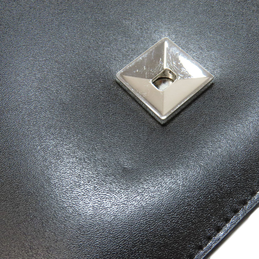 MICHAEL KORS Handbag Calfskin black 2WAY Women Used Authentic