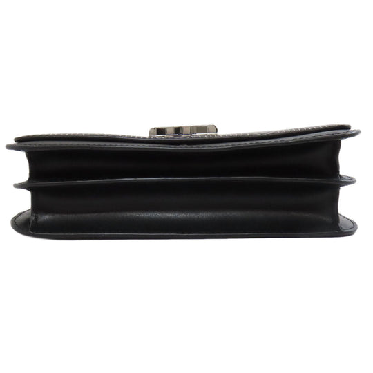 MICHAEL KORS Handbag Calfskin black 2WAY Women Used Authentic