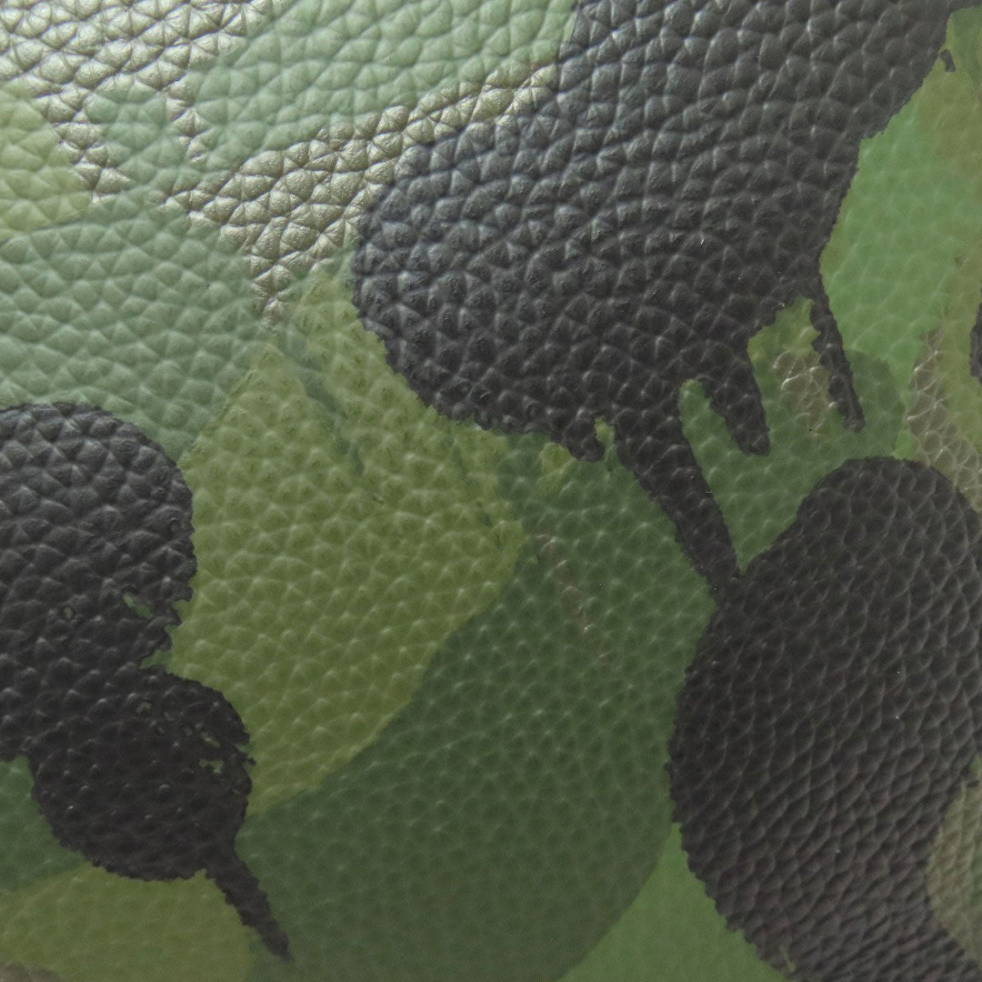 COACH Backpack 72000 leather green camouflage