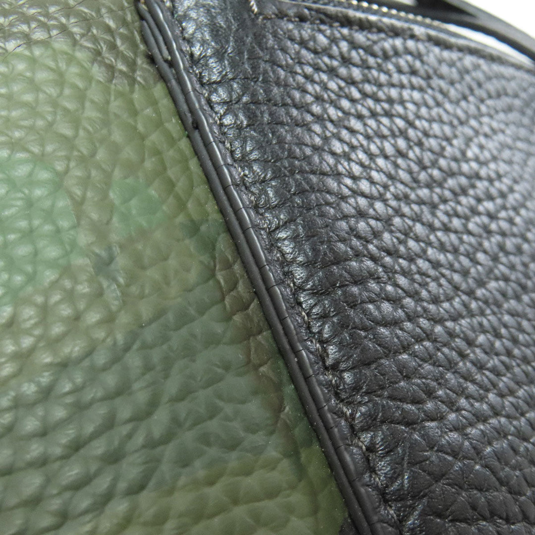 COACH Backpack 72000 leather green camouflage