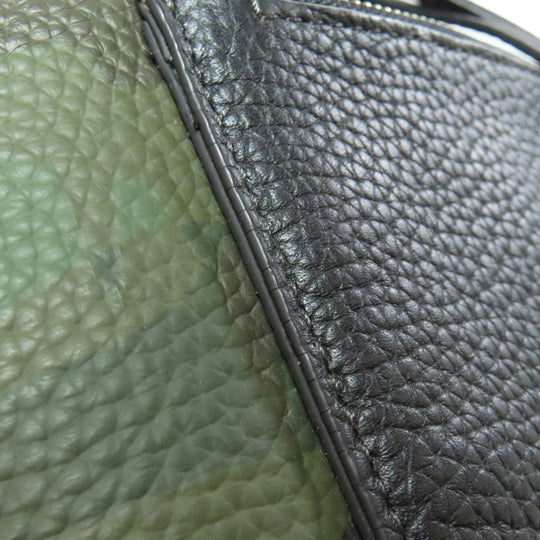 COACH Backpack 72000 leather green camouflage