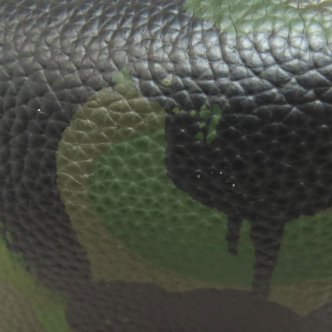 COACH Backpack 72000 leather green camouflage