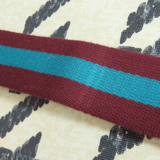 COACH Handbag CJ624 canvas black Dempsey Tote 40 Houndstooth Print and Patch 2WAY Women Used Authentic