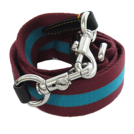 COACH Handbag CJ624 canvas black Dempsey Tote 40 Houndstooth Print and Patch 2WAY Women Used Authentic