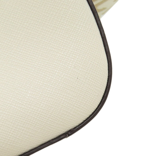 MICHAEL KORS Shoulder Bag leather white logo