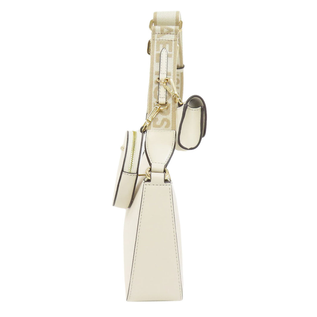 MICHAEL KORS Shoulder Bag leather white logo