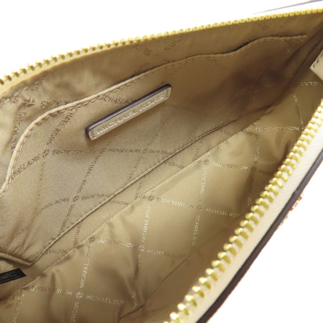 MICHAEL KORS Shoulder Bag leather white logo