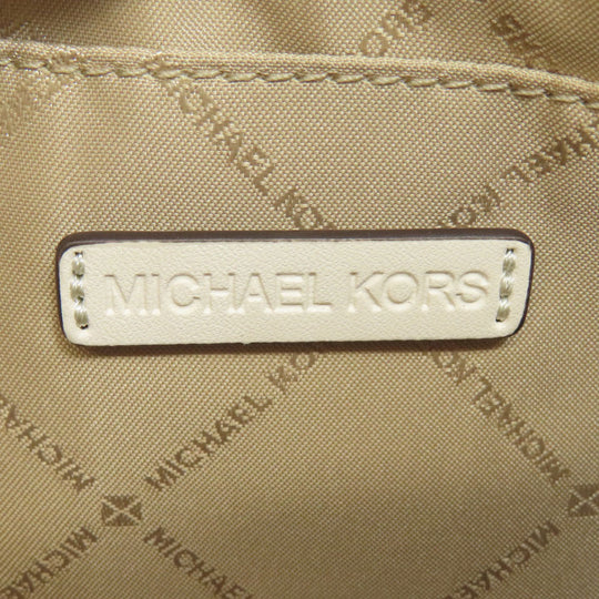 MICHAEL KORS Shoulder Bag leather white logo