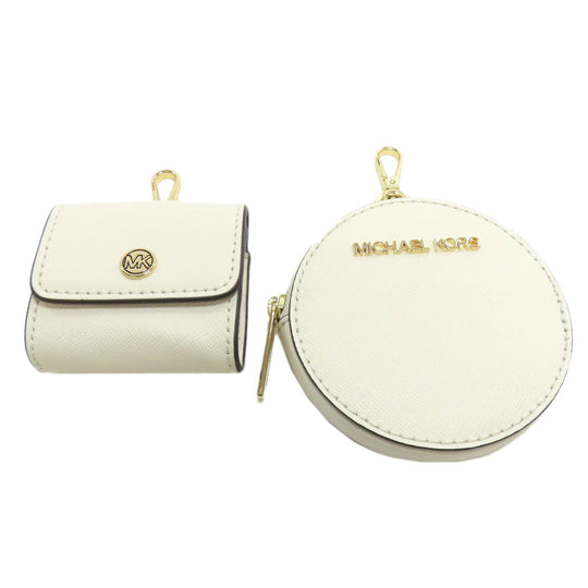 MICHAEL KORS Shoulder Bag leather white logo