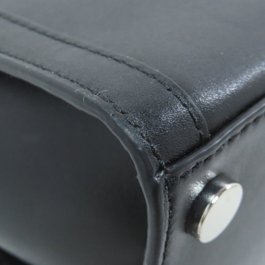 MICHAEL KORS Handbag leather black 2WAY Women Used Authentic