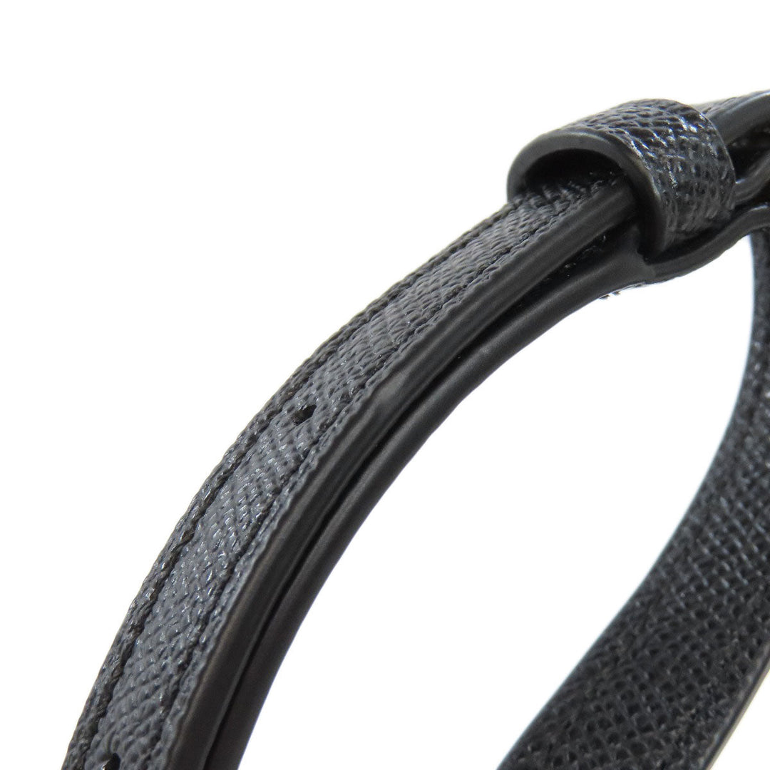 COACH Handbag F24549 leather black 2WAY Women Used Authentic