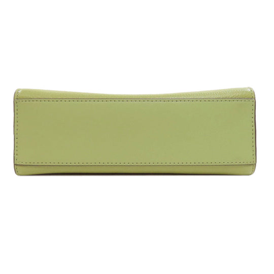 MICHAEL KORS Handbag PVC green logo Women Used Authentic
