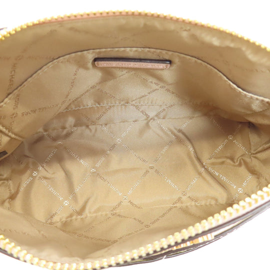 MICHAEL KORS Shoulder Bag 35F1GTVC6B PVC white MK signature