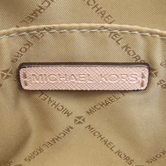 MICHAEL KORS Shoulder Bag 35F1GTVC6B PVC white MK signature
